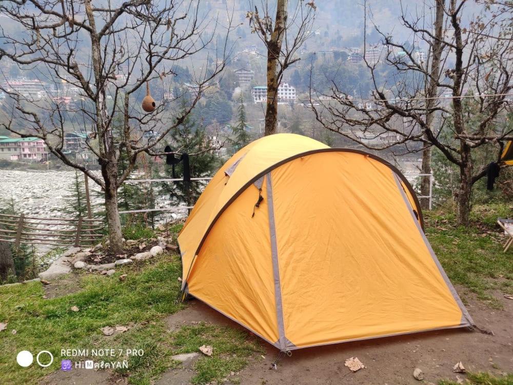 Himtrek Riverside Camps & Hostel Manali Exteriör bild